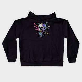 CRAZY ONE SKULL Kids Hoodie